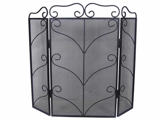 Duckworth 3 Panel Metal Fireplace Screen