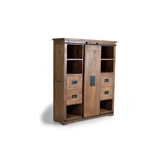 Varya 140 Cm Wide 4 Drawer Mango Solid Wood Highboard