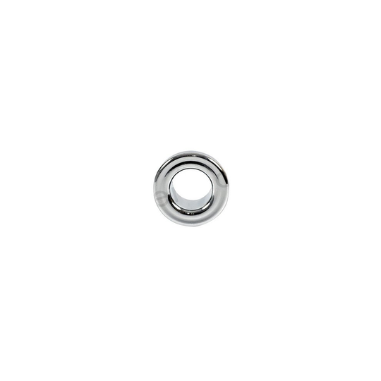 (19mm, Chrome) Small Chromed/gilded Rosette Rose Collar Bathroom Sink Basin Overflow 15-25mm