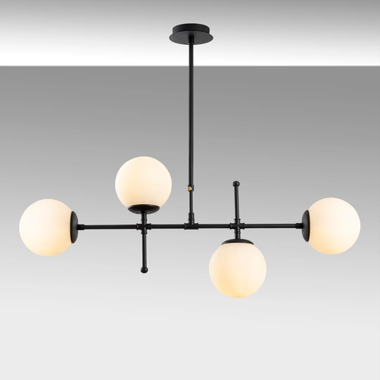 Dedman 4-Light Kitchen Island Globe Pendant