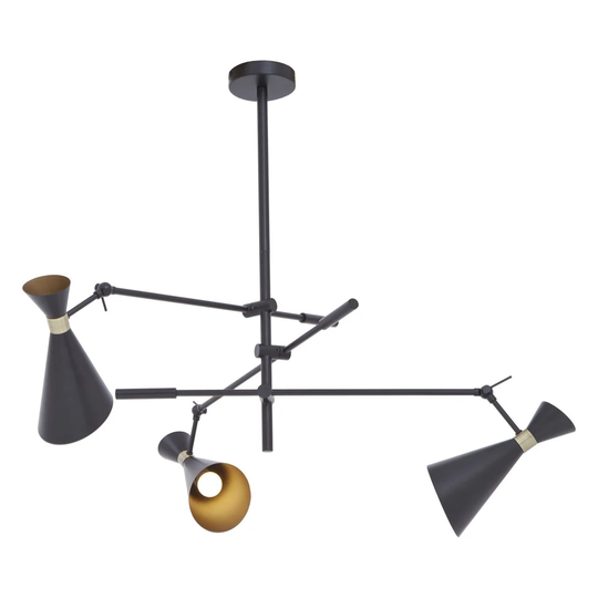 Rodriquez 3-Light Kitchen Island Cone Pendant