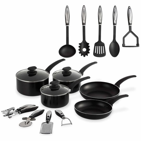 Alecto 15 Piece Non-Stick Cookware Set