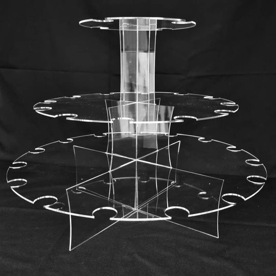 Coupe Glasses Celebration Champagne Stand