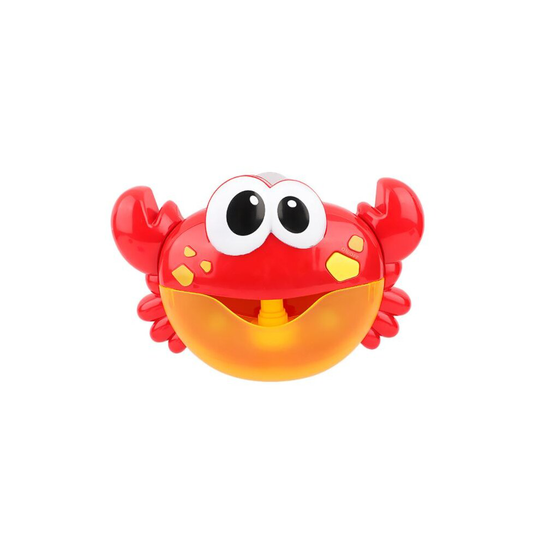 (Crab Bubble) Baby Bath Toy Children Sunflower Spray Water Shower Tub Faucet Kids Bathroom Crab Bubble Bubble Machine