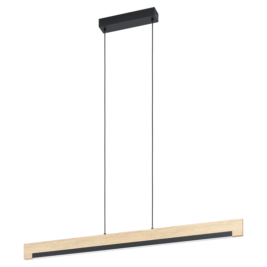 Perera 1-Light Kitchen Island Linear Pendant