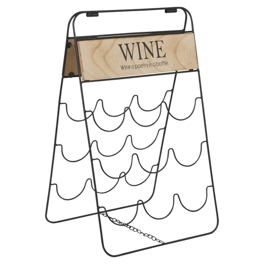 Comer 9 Bottle Wine Rack