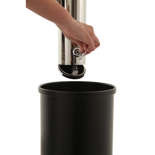 Wall Mounted Stainless Steel Round Smoking Accessory