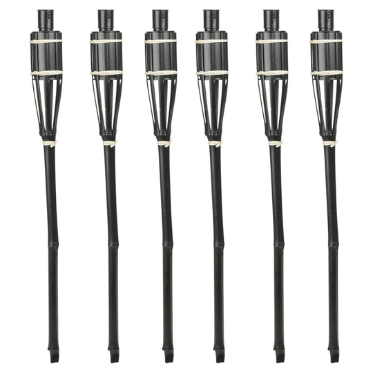 6 Piece Garden Torch Set
