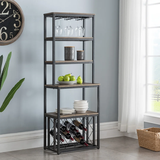 Shayna Kitchen Island with Solid and Manufactured Wood Top