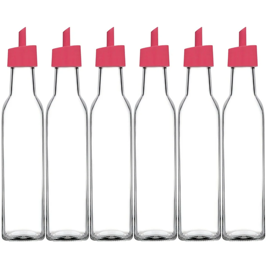 6X ZESTGLASS OIL And Vinegar Bottle
