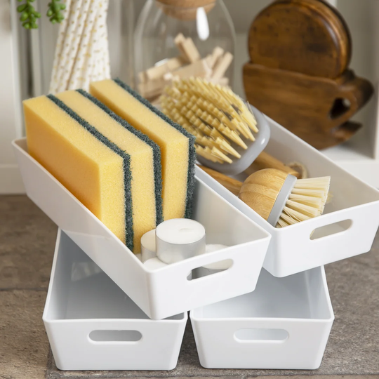 Plastic 4 Piece Basket Set