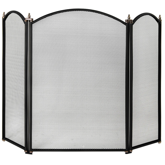 3 Panel Fireplace Screen