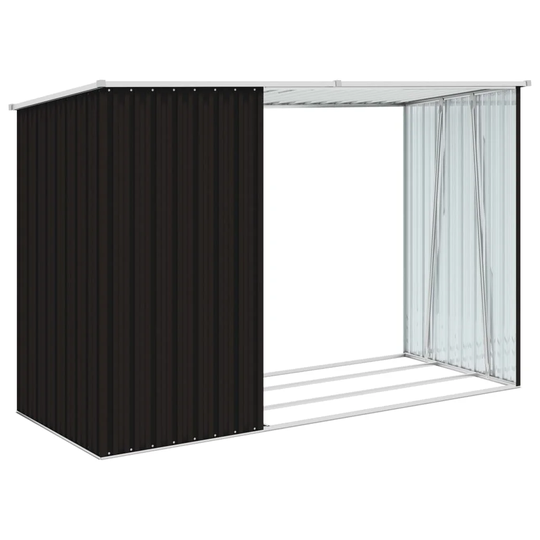 Peace 8 ft. W x 3 ft. D Metal Garden Shed