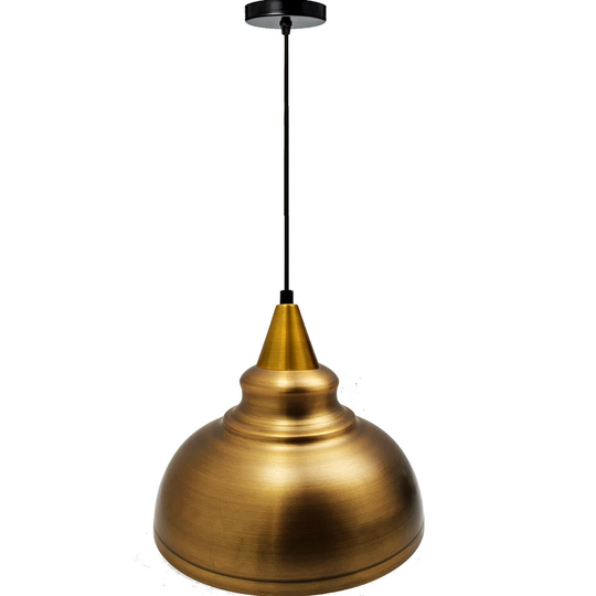 Barnhill 1 - Light Single Dome Pendant with PVC Accents