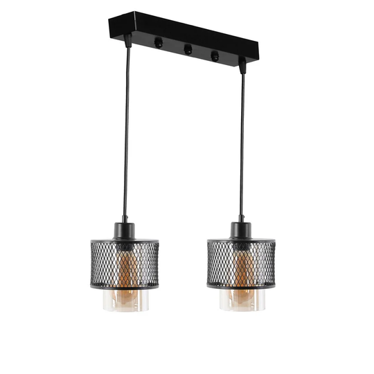 Warlick 2 - Light Kitchen Island Cylinder Pendant