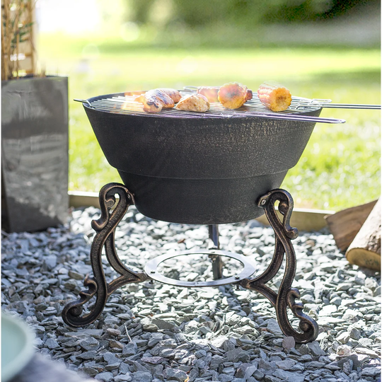 Corbin Iron Wood Burning Fire Pit