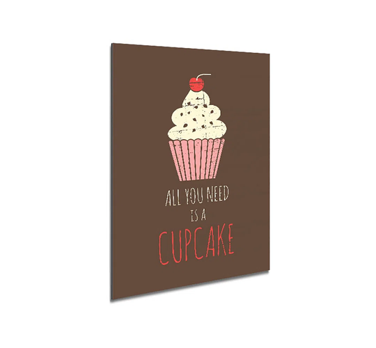 Cupcake 3 Metal Print