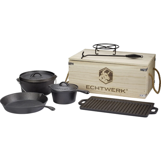 Echtwerk 7 Piece Non-Stick Dutch Oven Cookware Set