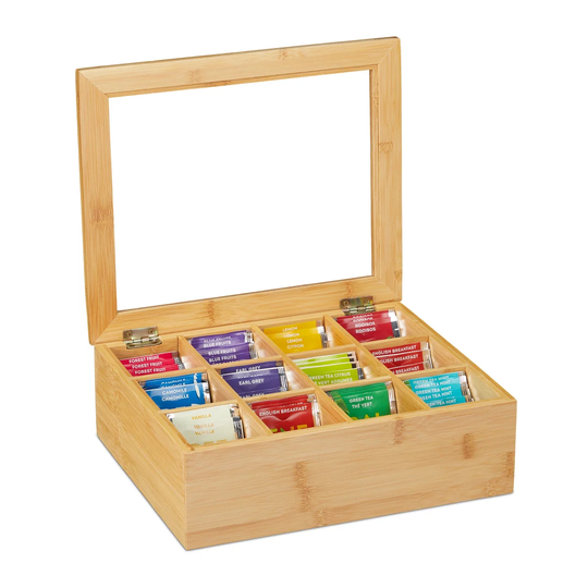 Tea box bamboo
