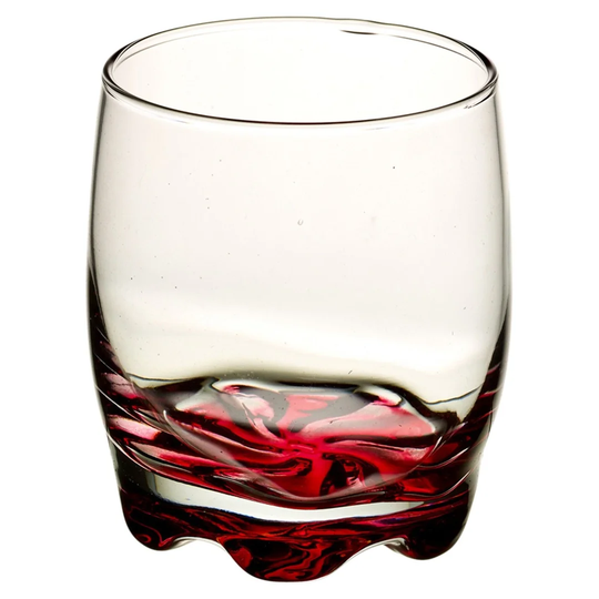 Curved 290ml Glass Drinking Glass