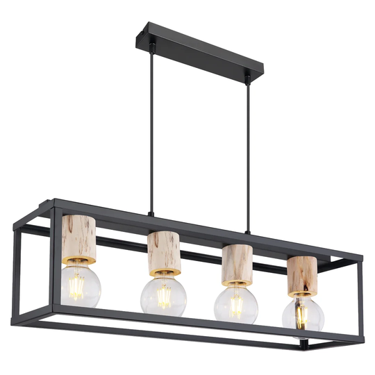 Grimmett 4-Light Kitchen Island Bulb Pendant