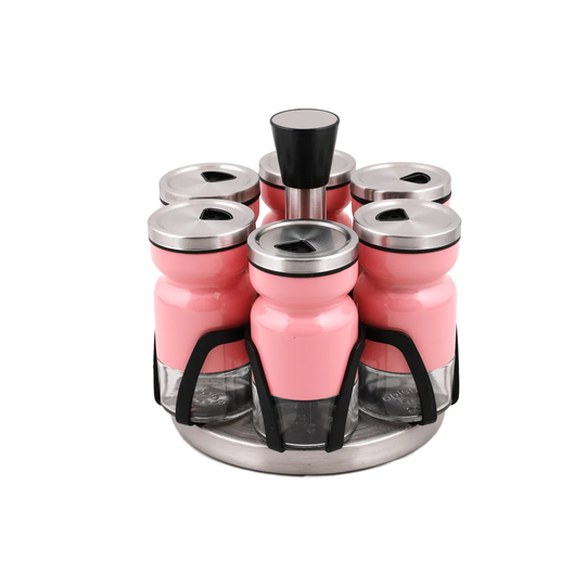 6-Jar Free-Standing Spice Rack