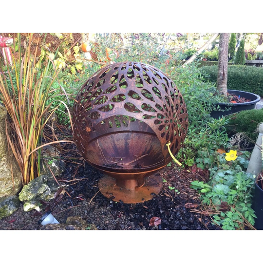 Aakifah Steel Wood Burning Outdoor Pagoda
