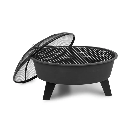 Nolana Steel Charcoal/Wood Burning Fire Pit