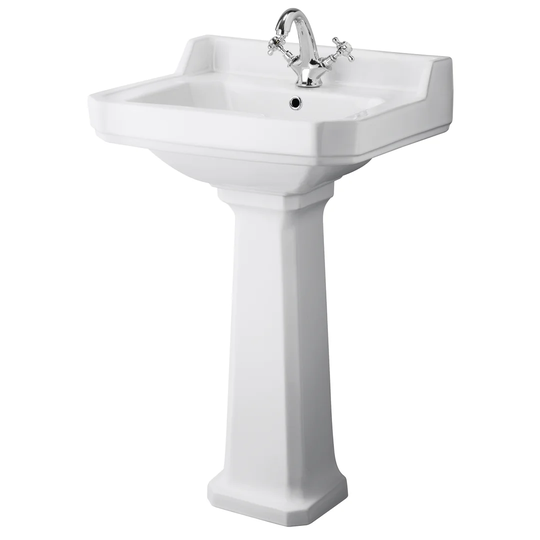 Carlton 90.5cm Pedestal Sink