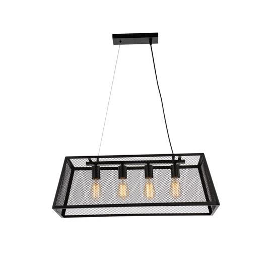 Rosalva 4 - Light Kitchen Island Cylinder Pendant