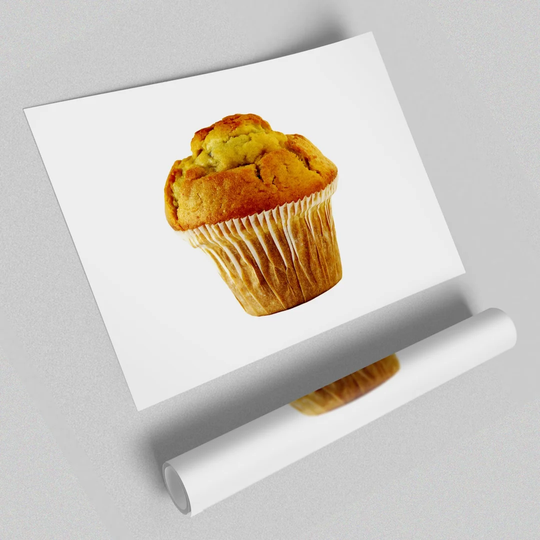 Muffin - Unframed Graphic Art Print on Paper