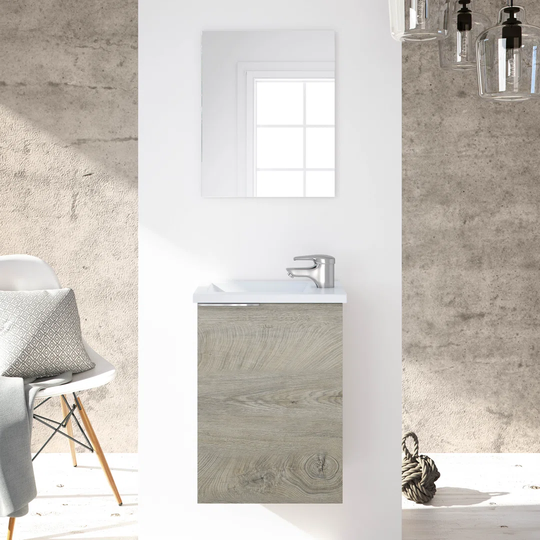 Aryonna 400mm Wall Hung Standard Single Vanity Unit