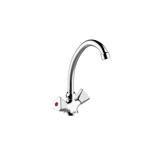Joe Pull Down Touch Twin Lever Monobloc Tap