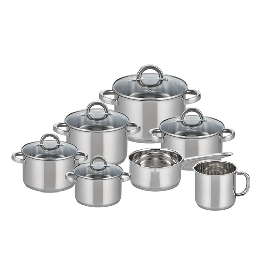 ELO Opal 12 Pieces Stainless Steel Cookware Set