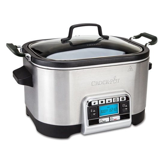 Crock-Pot 5.6 L Stainless Steel Digital Slow and Multi-Cooker