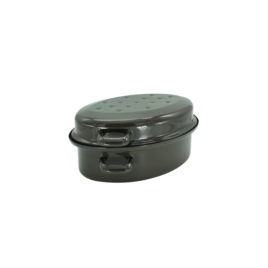 Steel Oval Casserole