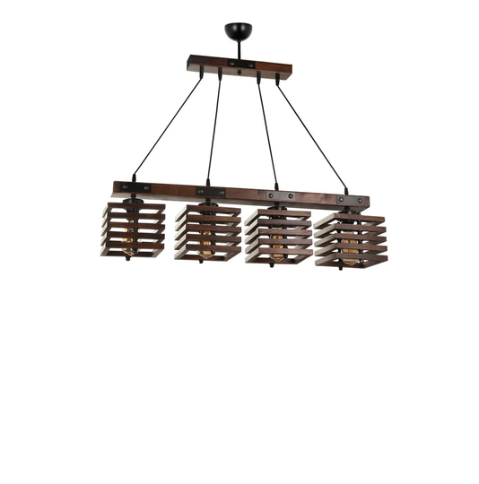 Kodi 4 - Light Kitchen Island Square / Rectangle Pendant