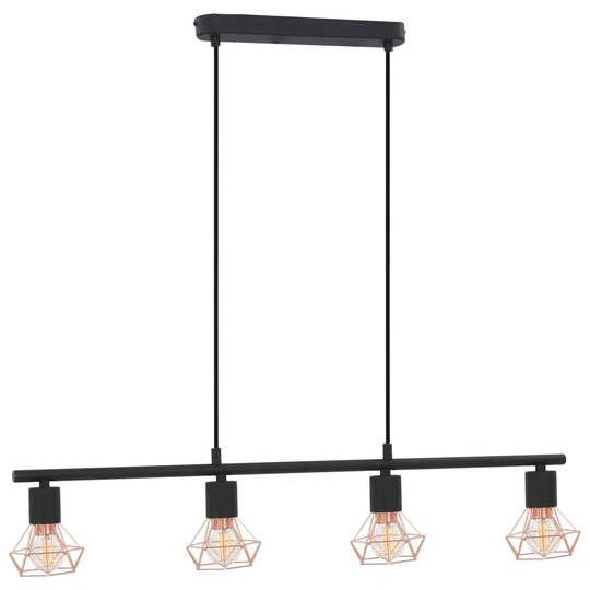 Douglass 4-Light Kitchen Island Linear Pendant