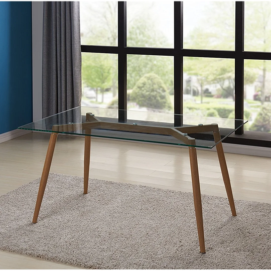 Edwardo Glass Dining Table