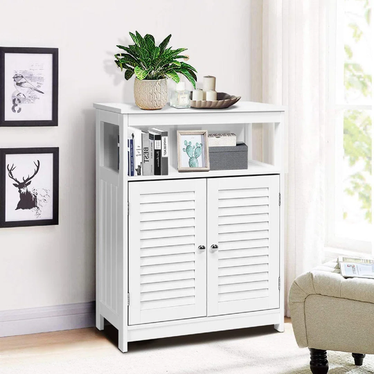 Cendrillon 60Cm W x 80Cm H x 30Cm D Free-Standing Bathroom Cabinet
