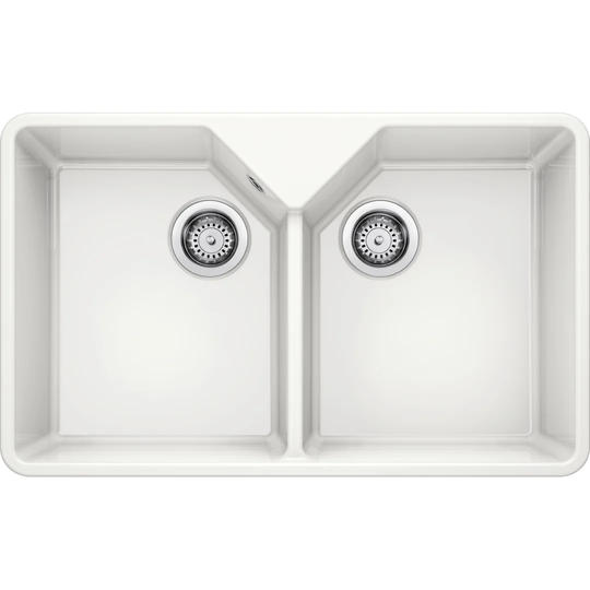 Villae Double Bowl Inset Kitchen Sink