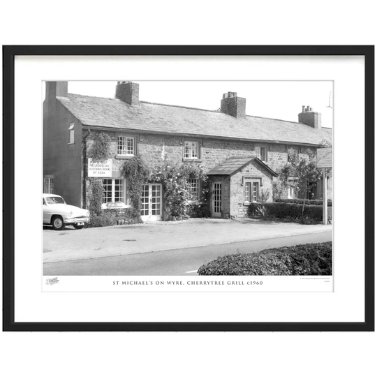 'St Michaels on Wyre, Cherrytree Grill C1960' - Picture Frame Photograph Print on Paper