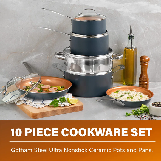 Belfry Kitchen 5 Pieces Aluminium Cookware Set