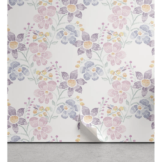 Benedita Matte Peel & Stick Wallpaper Roll