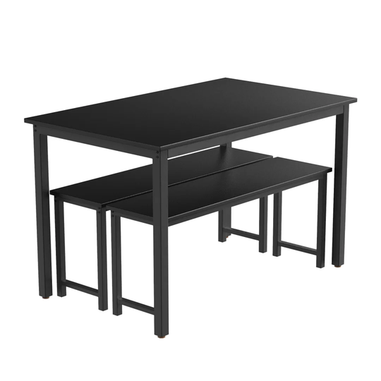 Banton Dining Table Set with 2 Benches