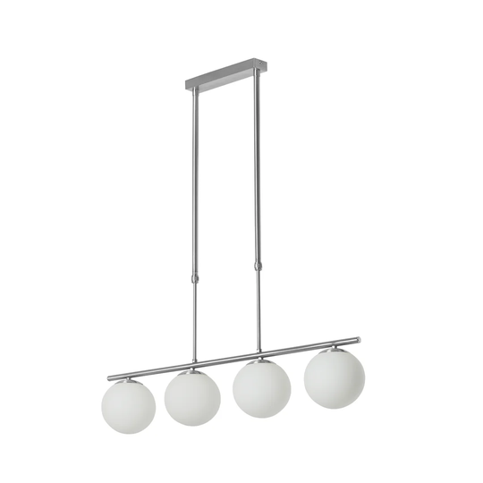 Walpole 4 - Light Kitchen Island Linear Pendant