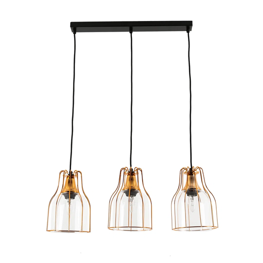 Tailings 3-Light Kitchen Island Pendant