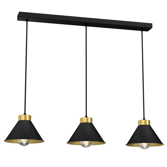 Aella 3-Light Kitchen Island Cone Pendant