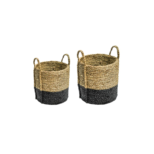 Moneta Wicker Log Carrier