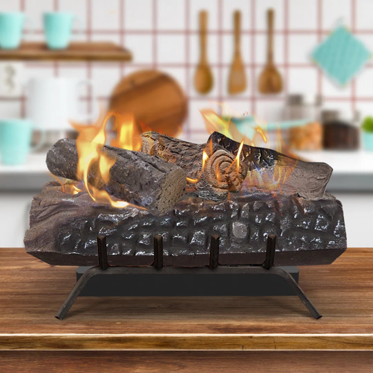 Rhiannan 5 Piece Fireplace Logs